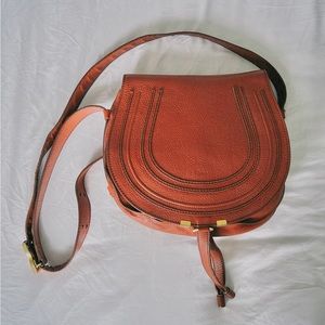 Chloé Marcie Saddle Bag Crossbody (Medium)